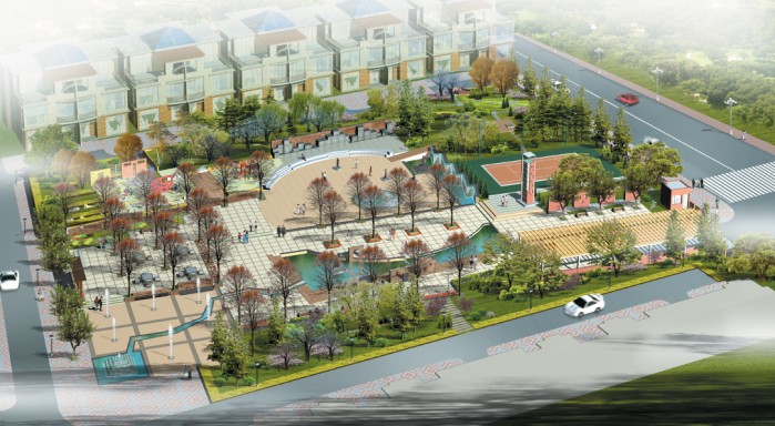 居住區綠化設計