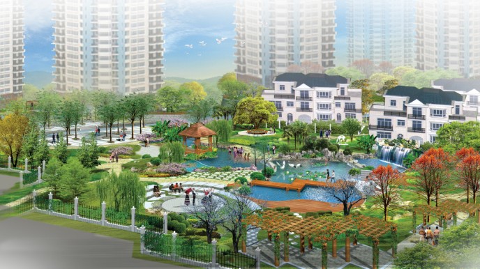 居住區綠化設計